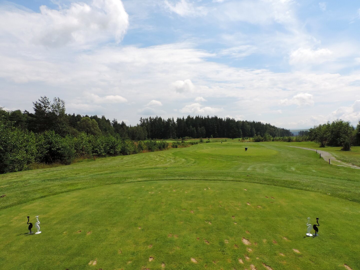Golf a cyklotrasy